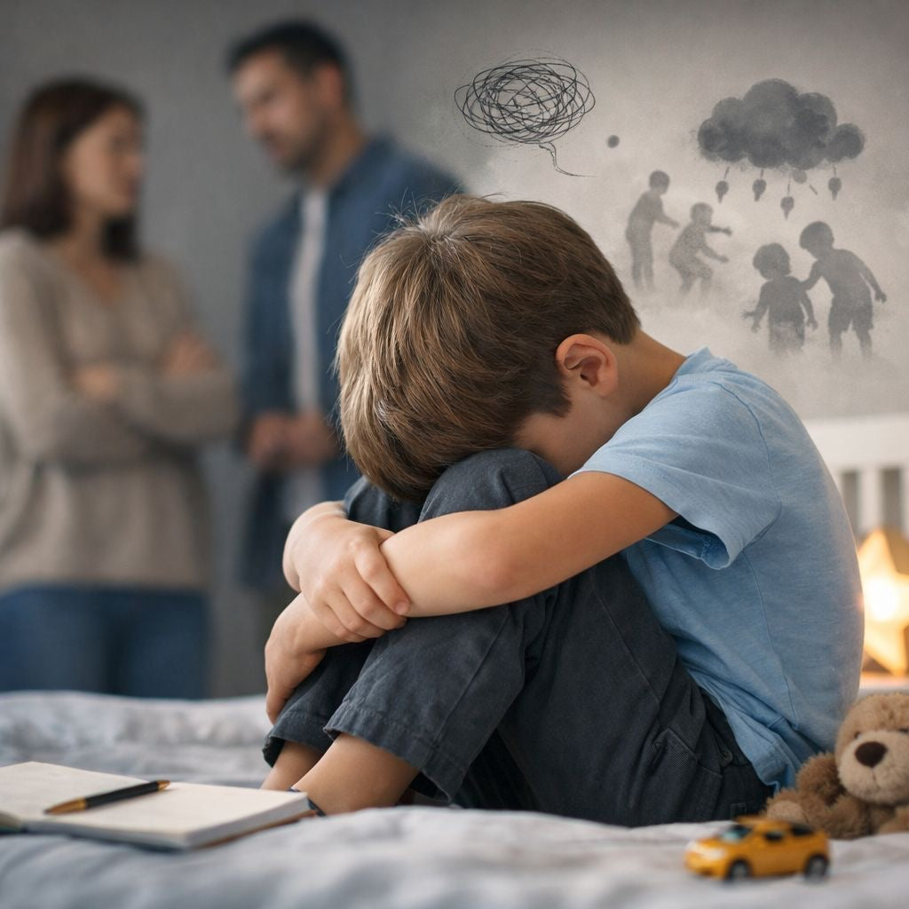 Ansia nei bambini: come riconoscerla e cosa possono fare i genitori